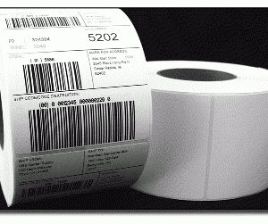 Semi-Gloss Paper Label