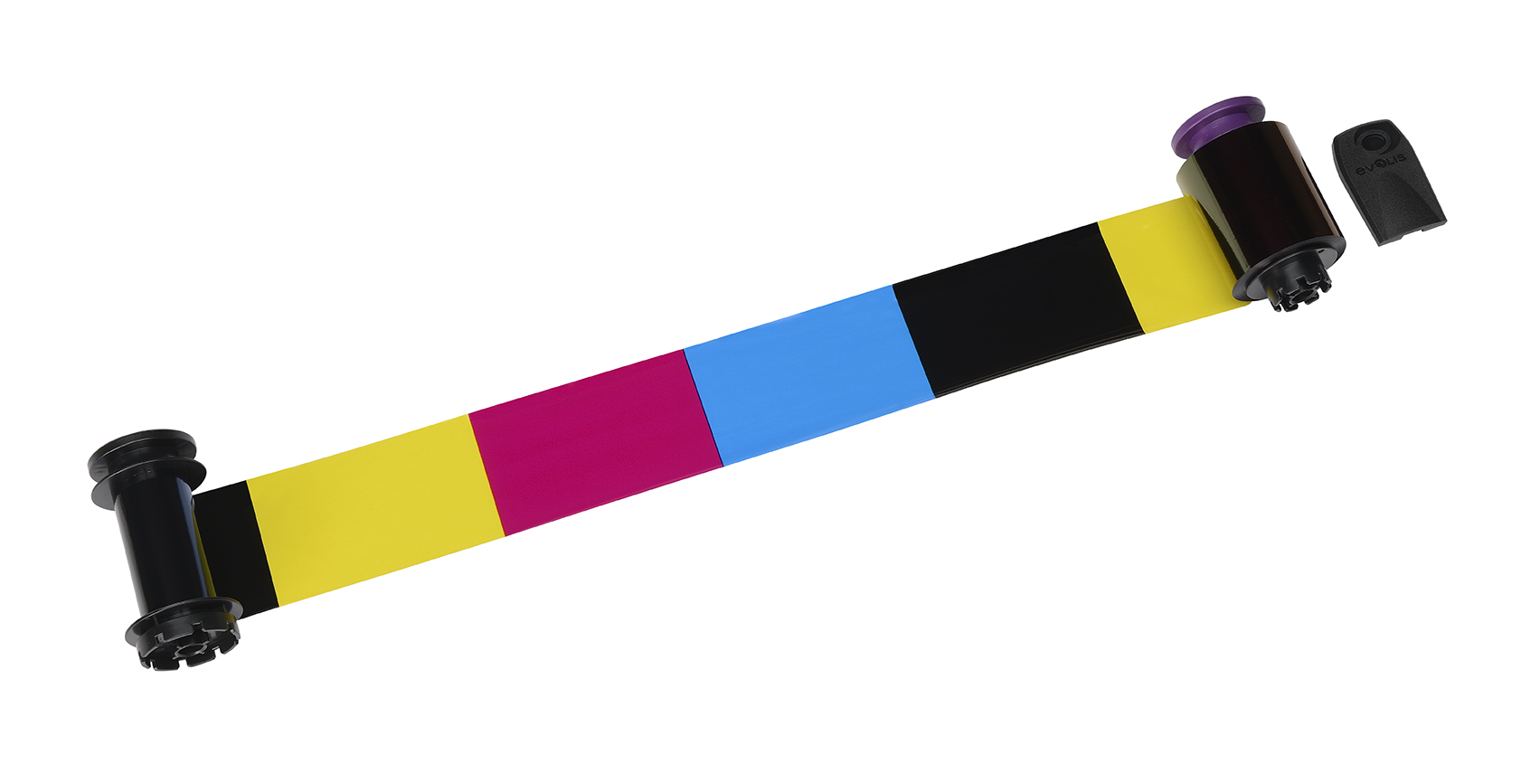 RT4F010SAA Evolis YMCK RT Color Ribbon 500 prints / roll - Image 4
