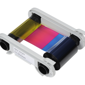 R5H004S140 Evolis 1/2 YMCKO Color Ribbon – 400 prints / roll
