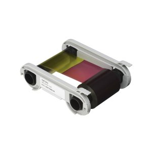 Evolis R5F008S140 YMCKO Color Ribbon – 300 prints / roll